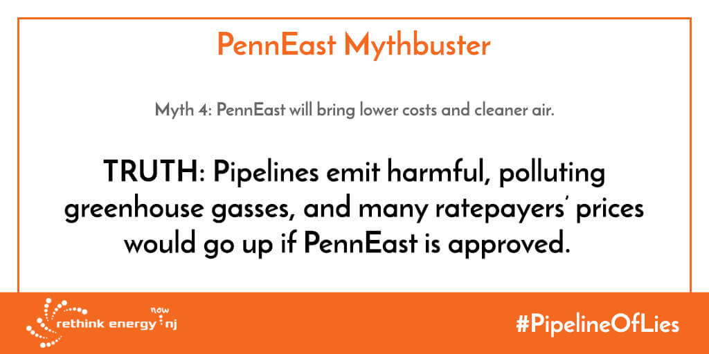 PennEast #PipelineOfLies, PennEast myths